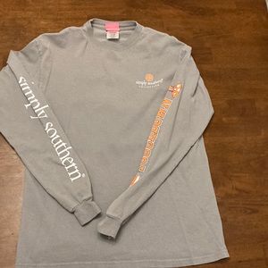 Simply Southern Football Longsleeve Tshirt